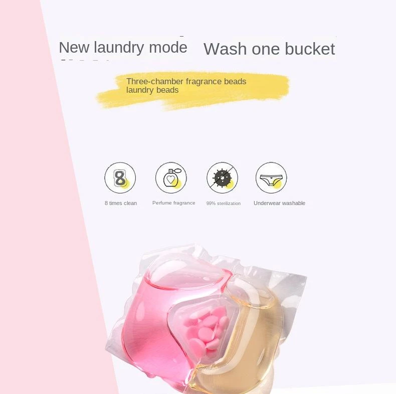 high effieciency Natural 8 in 1 laundry pods